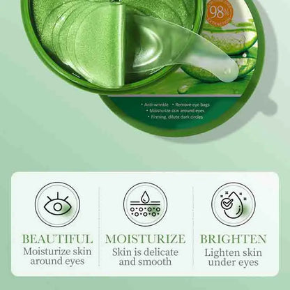 Glow Eyes - Parches Hidrogel para el contorno de ojos
